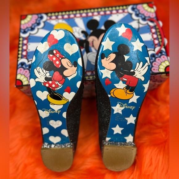 Irregular Choice Disney Mickey and Minnie Flats size 41 - Picture 3 of 14
